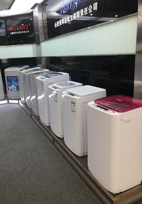 China 3.5 - 10kg de Wasmachine van de rode Bovenkantlading, Stapelend Hoogste Ladingswasmachine en Droger in met het Verwarmen van Luchtdroge Functie leverancier